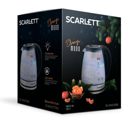Чайник SC-EK 27 G36 ORANGE MOOD SCARLETT SC-EK27G36-4
