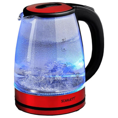 Чайник красный SCARLETT SC-EK 27 G65