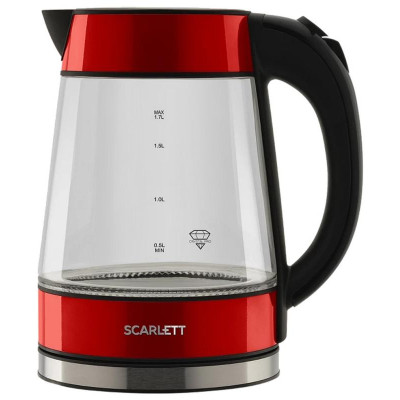 Чайник красный SCARLETT SC-EK 27 G79-6