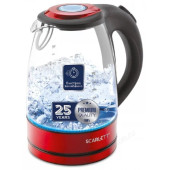 Чайник стеклянный SCARLETT SC-EK27G99 (1,7л) красн