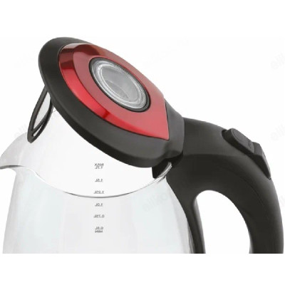 Чайник стеклянный SCARLETT SC-EK27G99 1,7л красн-5