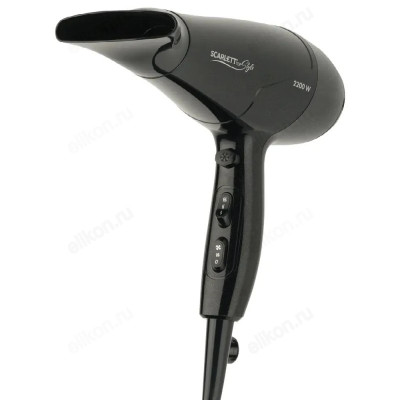 Фен Scarlett SC-HD70I63, черный, 2200 Вт