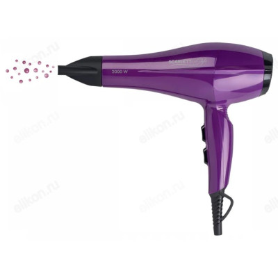 Фен Scarlett SC-HD 70I69, фиолетовый/черный, 2000 Вт-2