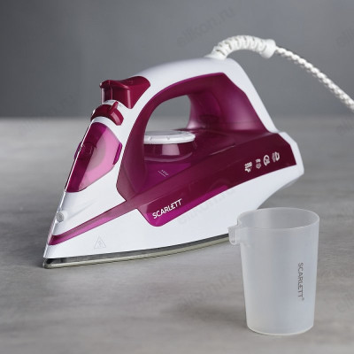 Утюг SCARLETT SI30K25 2200Вт розовый-3