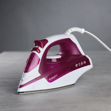 Утюг SCARLETT SI30K25 2200Вт розовый-8
