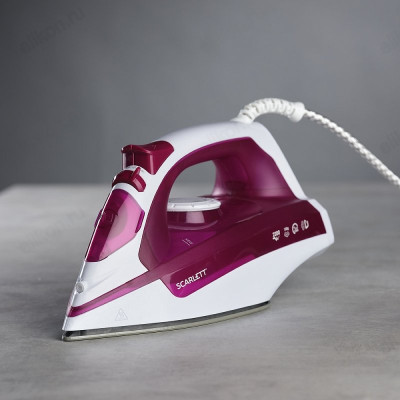 Утюг SCARLETT SI30K25 2200Вт розовый-8