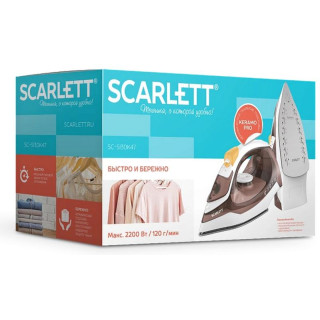 Утюг коричневый SCARLETT SC-SI 30 K47-5