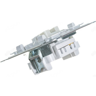 Выключатель 1-клавишный SE AtlasDesign, сх.1, 10АХ, в сборе, белый-3