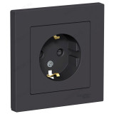 Розетка с заземлением SE ATN001044