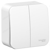 Выключатель наружный 2-клавишный SE BLNVA065011