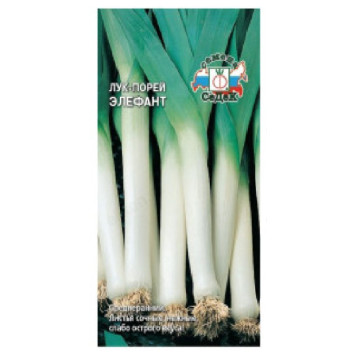 Семена лук порей Элефант 1г СеДеК