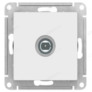 Розетка TV Systeme Electric AtlasDesign ATN000193, белый