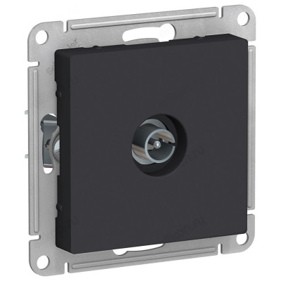 Розетка TV Systeme Electric AtlasDesign ATN001093, карбон-1