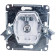 Розетка TV Systeme Electric Glossa GSL000193, белый