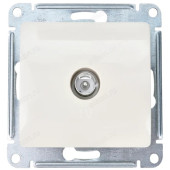 Розетка TV коннектор, SE Glossa, беж SE GSL000293