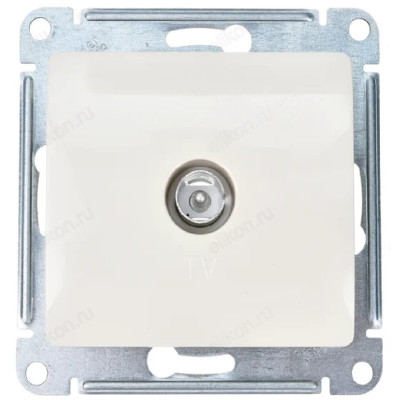 Розетка TV Systeme Electric Glossa GSL000293, бежевый