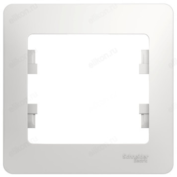 Рамка 1-ая, SE Glossa, белая