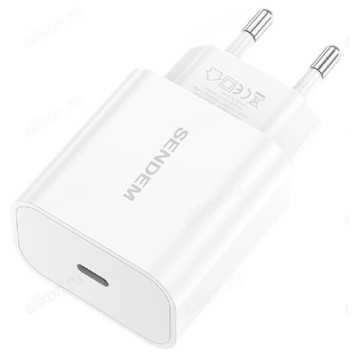 Сетевое зарядное устройство Sendem OG09, белый