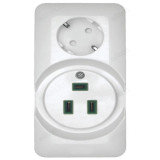 Розетка наружная 2-ая для электроплит SE RA32-211R-B