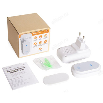 Звонок беспроводной Сигнал S09 15015 белый-1