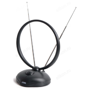 Антенна комнатная DVB-T2 и ДМВ+МВ активная Сигнал SAI-213-4