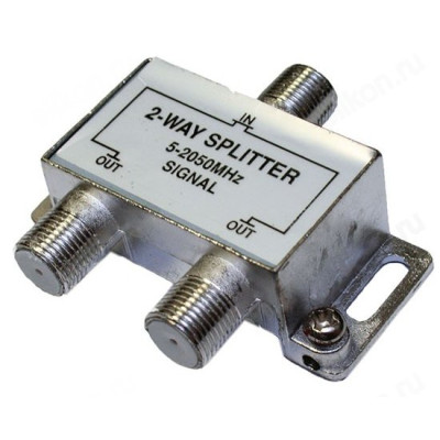 Сплиттер 2-WAY 5-2050 МГц Сигнал
