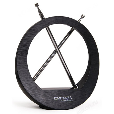 Антенна комнатная DVB-T2 и ДМВ+МВ активная Сигнал SAI 613-1