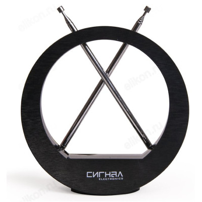 Антенна комнатная DVB-T2 и ДМВ+МВ активная Сигнал SAI 613