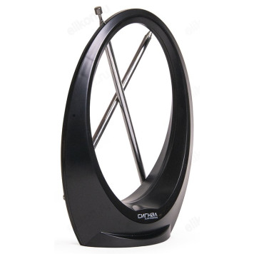 Антенна комнатная DVB-T2 и ДМВ+МВ активная Сигнал SAI-615-1