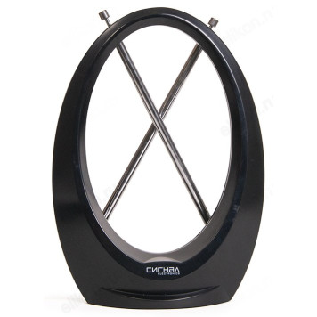 Антенна комнатная DVB-T2 и ДМВ+МВ активная Сигнал SAI-615