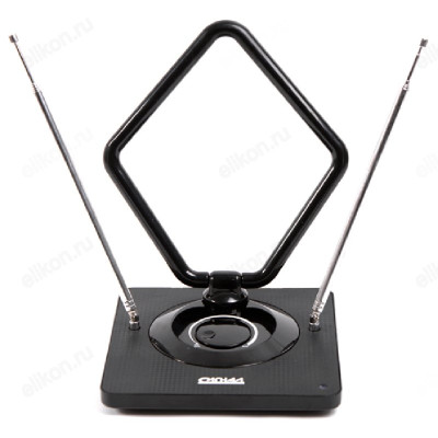 Антенна комнатная DVB-T2 и ДМВ+МВ активная Сигнал SAI 975