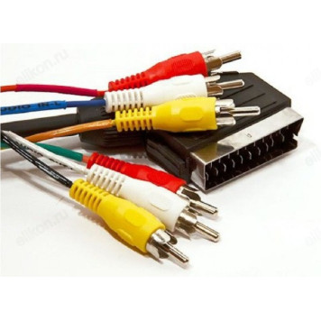 Кабель Сигнал SCART - 6RCA