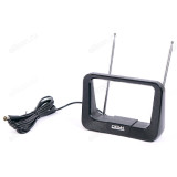 Антенна комнатная Сигнал SAI 119 DVB-T2 и ДМВ активная кабель 3м