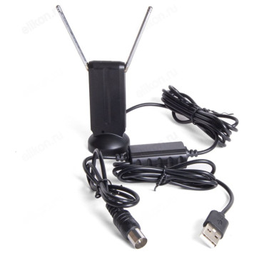 Антенна комнатная DVB-T2 и ДМВ активная Сигнал SAI-300-2