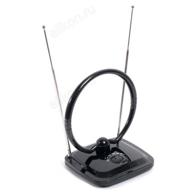 Антенна комнатная DVB-T2 и ДМВ+МВ активная Сигнал SAI-304-1