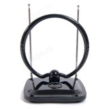 Антенна комнатная Сигнал SAI 304 усы DVB-T2 и ДМВ+МВ активная