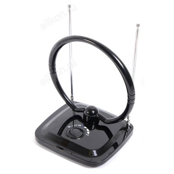 Антенна комнатная DVB-T2 и ДМВ+МВ активная Сигнал SAI-304-2