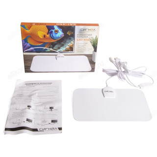 Антенна комнатная Сигнал SAI-450 DVB-T2 и ДМВ+МВ активная-4