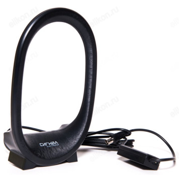 Антенна комнатная DVB-T2 и ДМВ активная Сигнал SAI-656-1