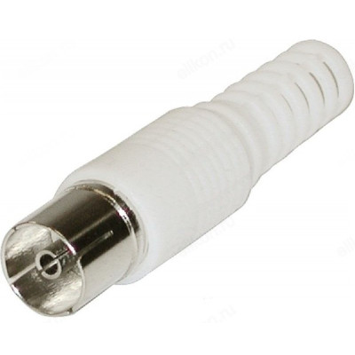 Разъём ТV гн. пластик Сигнал