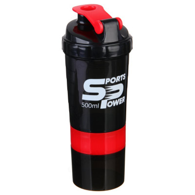 Бутылка для воды шейкер SILAPRO 500 мл 088-001 пруж-5