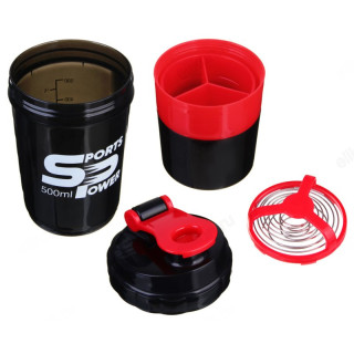 Бутылка для воды шейкер SILAPRO 500 мл 088-001 пруж-8