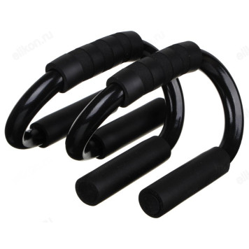 Упоры для отжимания SILAPRO 089-020 S-образные, металл, неопрен-1