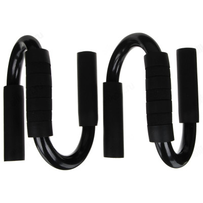 Упоры для отжимания SILAPRO 089-020 S-образные, металл, неопрен-2