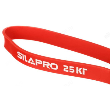 Лента для фитнеса SILAPRO 093-003 силовая эластичная 208х0,45х2,2см, латекс, 25 кг-1