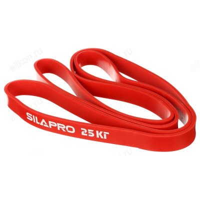 Лента для фитнеса SILAPRO 093-003 силовая эластичная 208х0,45х2,2см, латекс, 25 кг-2