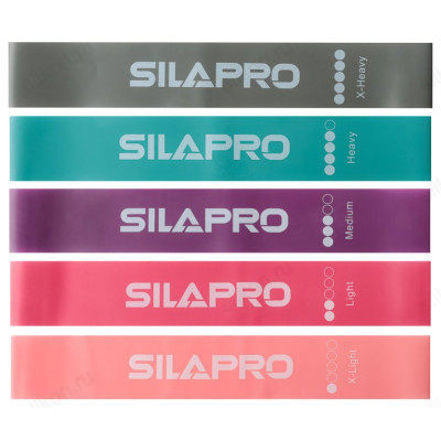 Фитнес резинка SILAPRO 093-008 5шт-1
