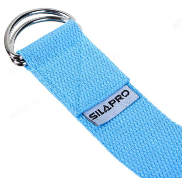 Ремень для йоги и пилатеса SILAPRO 093-011 180*3,8см-2