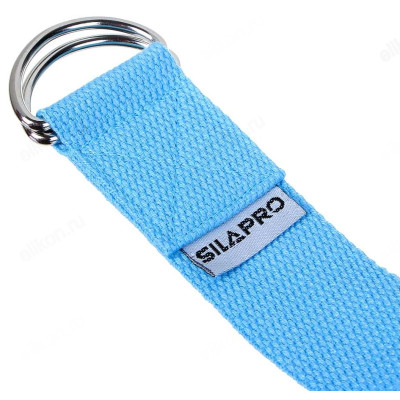 Ремень для йоги и пилатеса SILAPRO 093-011 180*3,8см-2