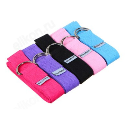 Ремень для йоги и пилатеса SILAPRO 093-011 180*3,8см